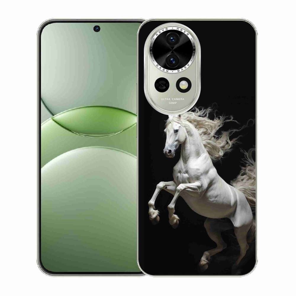 Gél borítás mmCase a Huawei Nova 13 5G számára - fehér ló 4