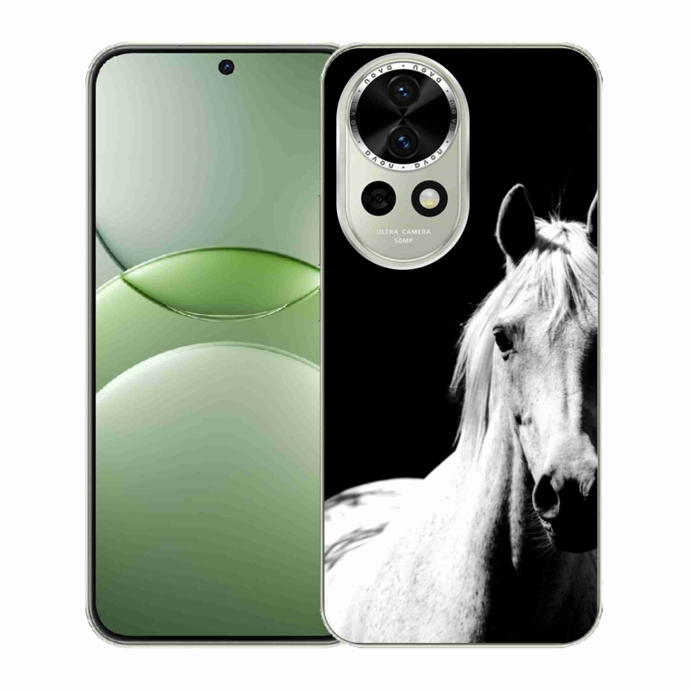 Gél borító mmCase a Huawei Nova 13 5G - fehér ló 5