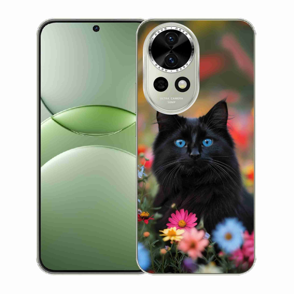 mmCase gél tok a Huawei Nova 13 5G-hez – fekete cica 4