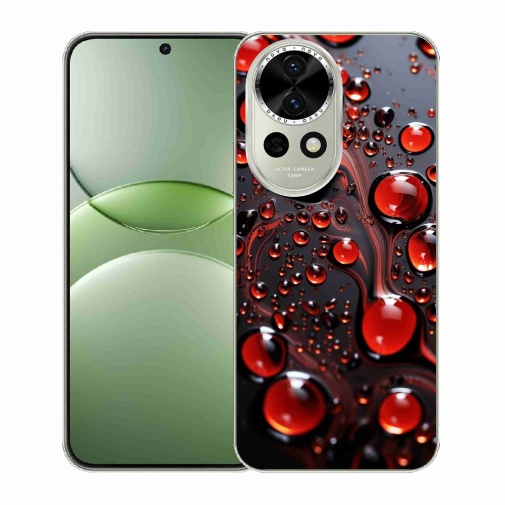 Gél borítás mmCase a Huawei Nova 13 5G - piros cseppek 2