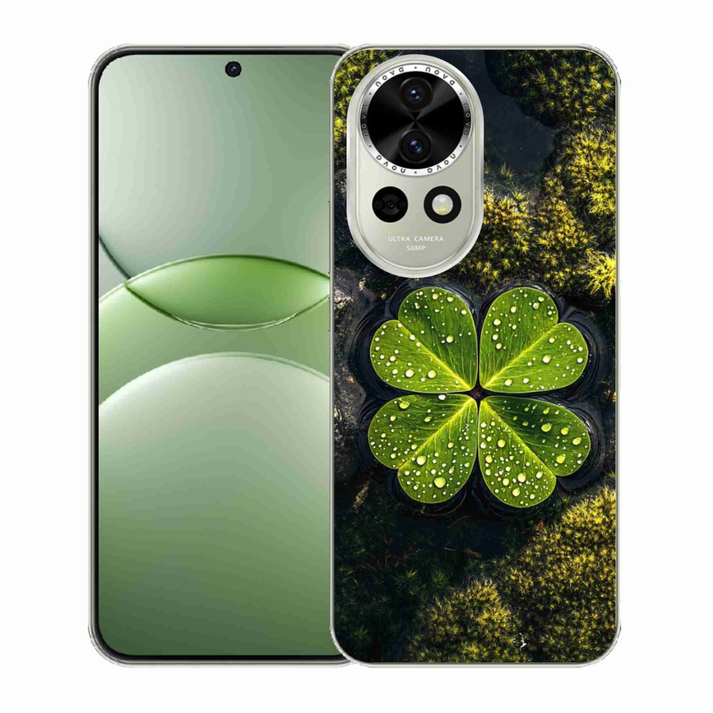 Gél borító mmCase a Huawei Nova 13 5G-n - négylevelű lóhere