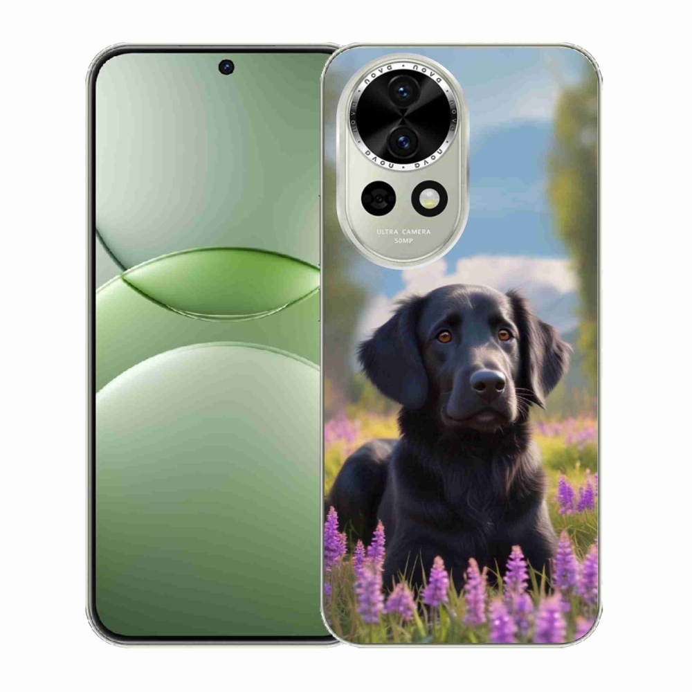 mmCase gélhuzat a Huawei Nova 13 5G-hez – elegáns fekete retriever