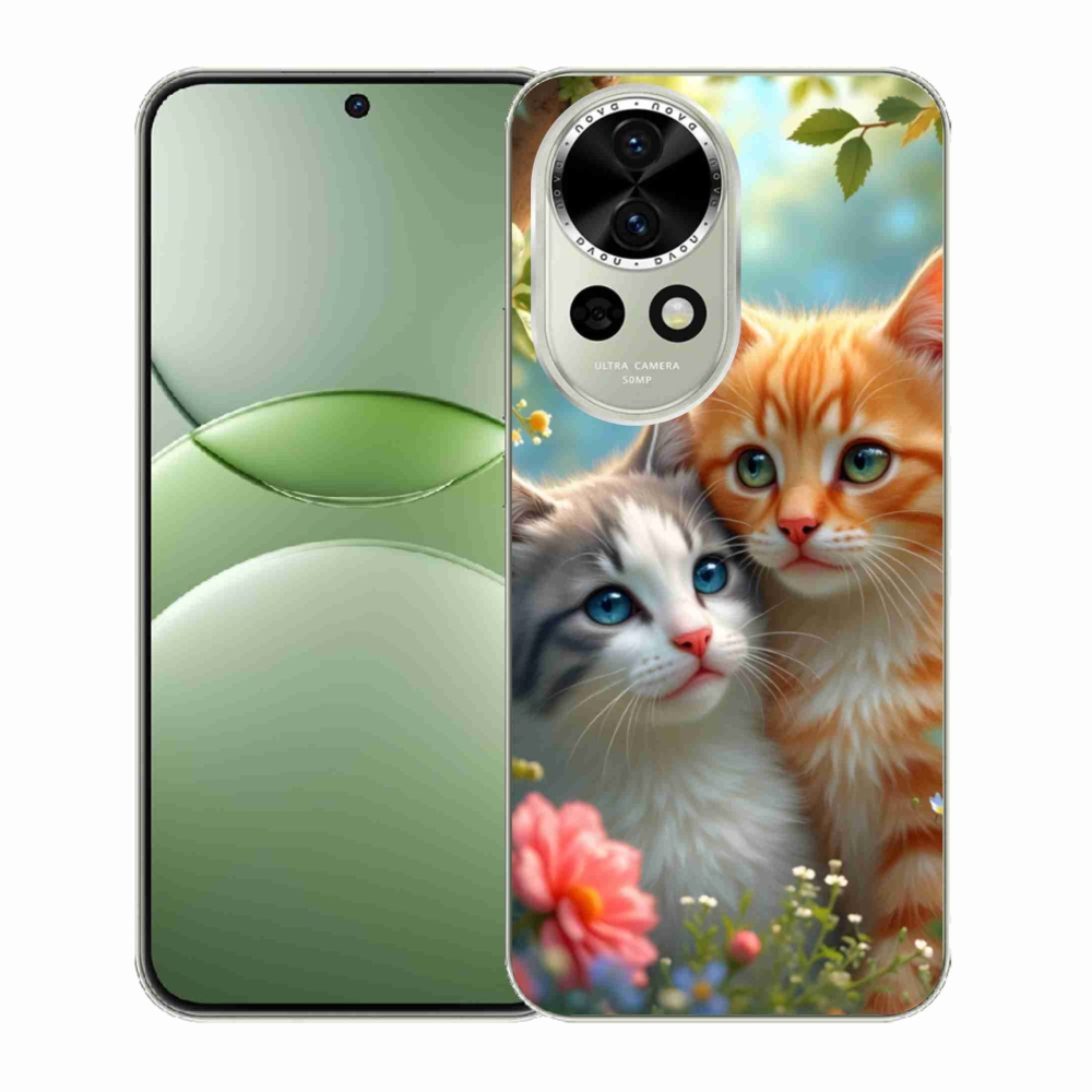 Gél borító mmCase a Huawei Nova 13 5G készülékhez - macskaszerelem 2