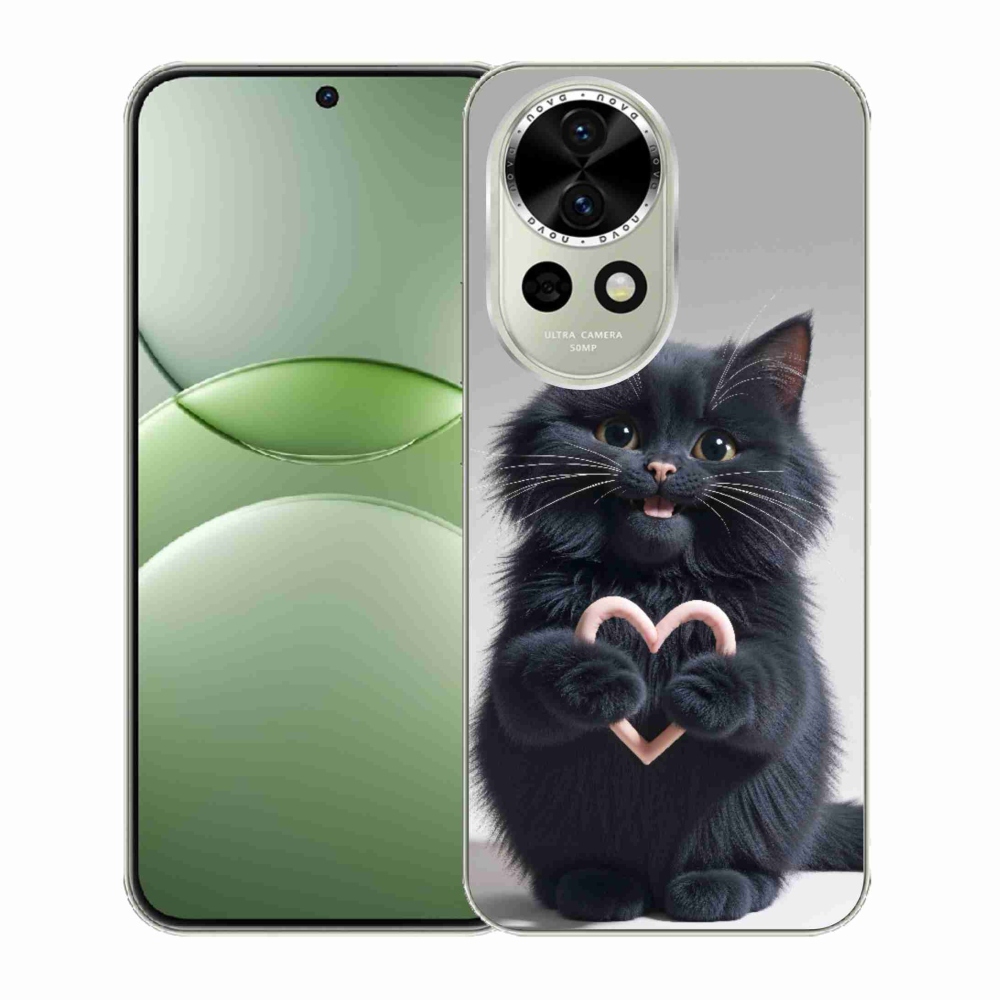 mmCase gél tok a Huawei Nova 13 5G-hez – Macska szerelem 3