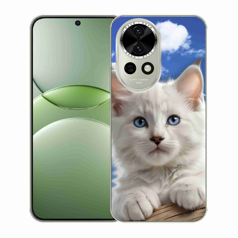 mmCase gél tok a Huawei Nova 13 5G-hez – cica és felhők
