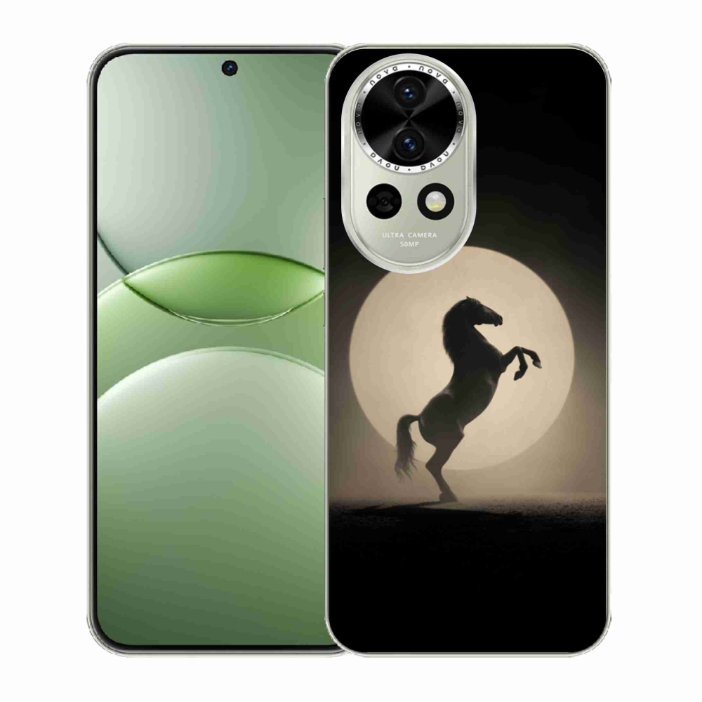 Gél borítás mmCase a Huawei Nova 13 5G-n - ló sziluettben
