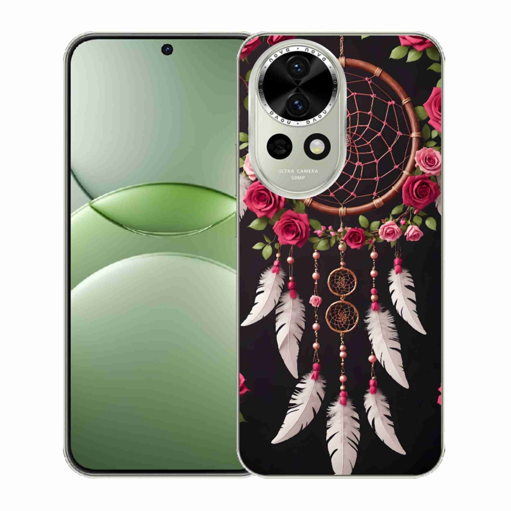 mmCase gél tok a Huawei Nova 13 5G-hez – álomfogó rózsákkal