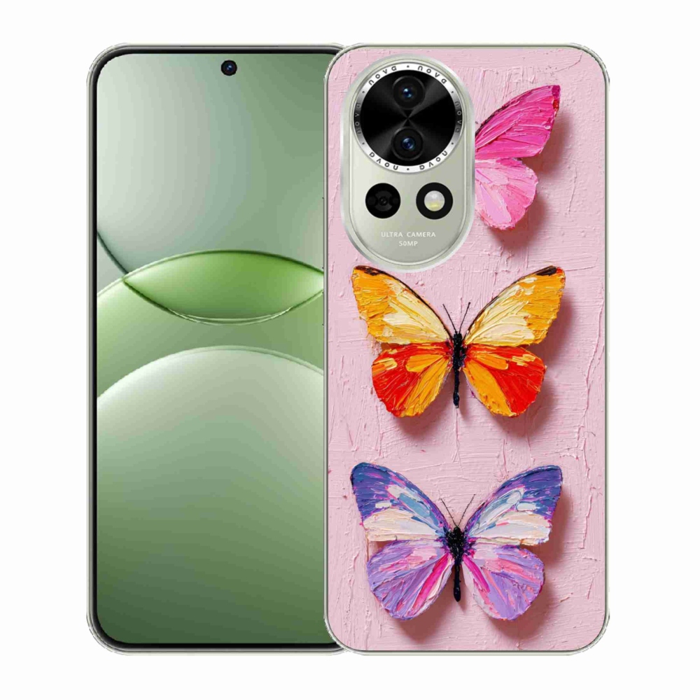 Gél borítás mmCase a Huawei Nova 13 5G-n - pillangó trió