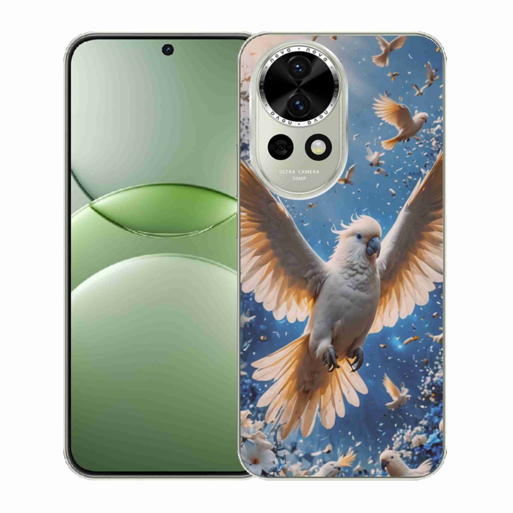 Gél borítás mmCase a Huawei Nova 13 5G készülékhez - papagáj kakadu