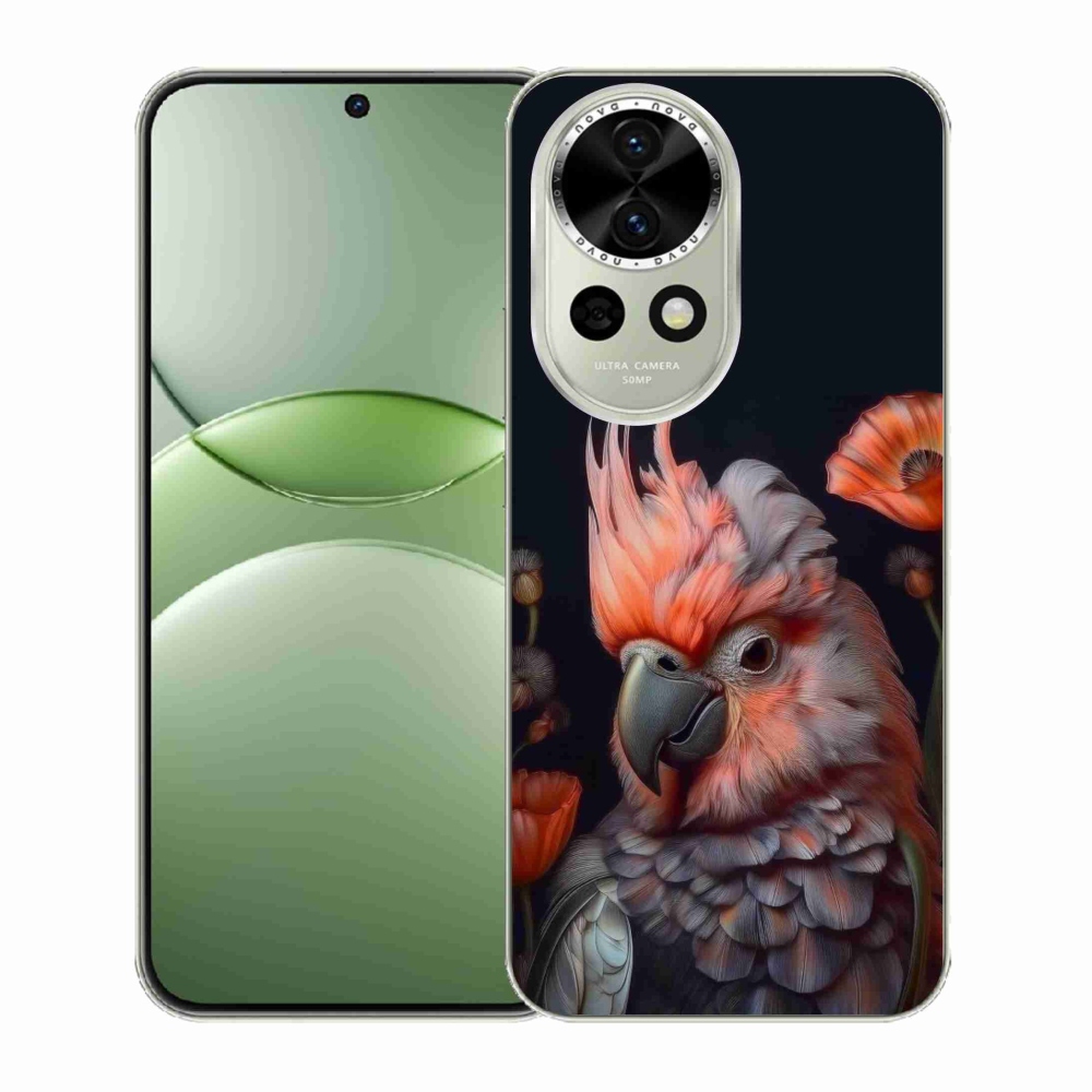 mmCase gél tok a Huawei Nova 13 5G-hez – színes kakadu papagáj