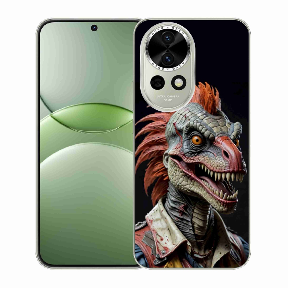 mmCase gél tok a Huawei Nova 13 5G-hez – punk dinoszaurusz
