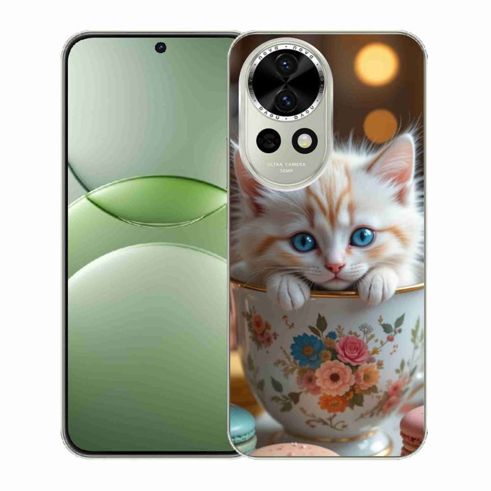 Gél borító mmCase a Huawei Nova 13 5G-n - aranyos cica 6