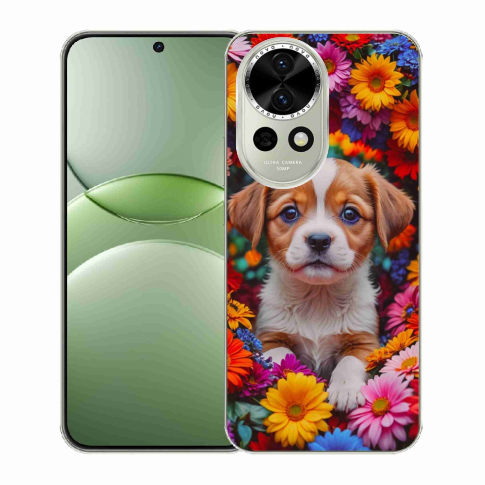 Gél borítás mmCase a Huawei Nova 13 5G-n - aranyos kiskutya