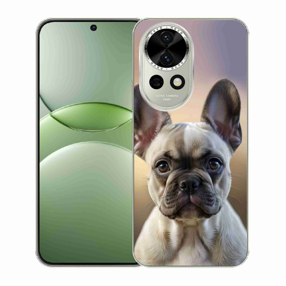 mmCase gél tok a Huawei Nova 13 5G-hez – aranyos francia buldog