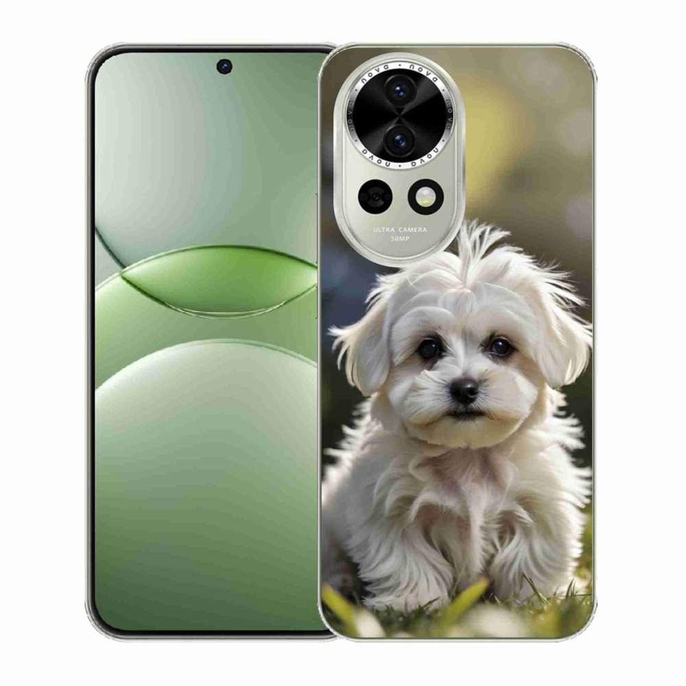 mmCase gél tok a Huawei Nova 13 5G-hez – aranyos máltai kutyus