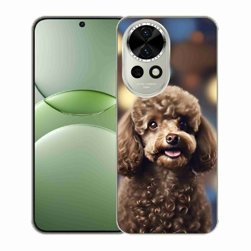 mmCase gél tok a Huawei Nova 13 5G-hez – aranyos pudli