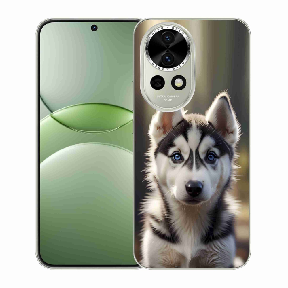 mmCase gél tok a Huawei Nova 13 5G-hez – aranyos szibériai husky