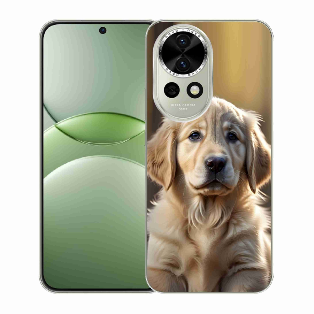 mmCase gél tok a Huawei Nova 13 5G-hez – aranyos arany retriever