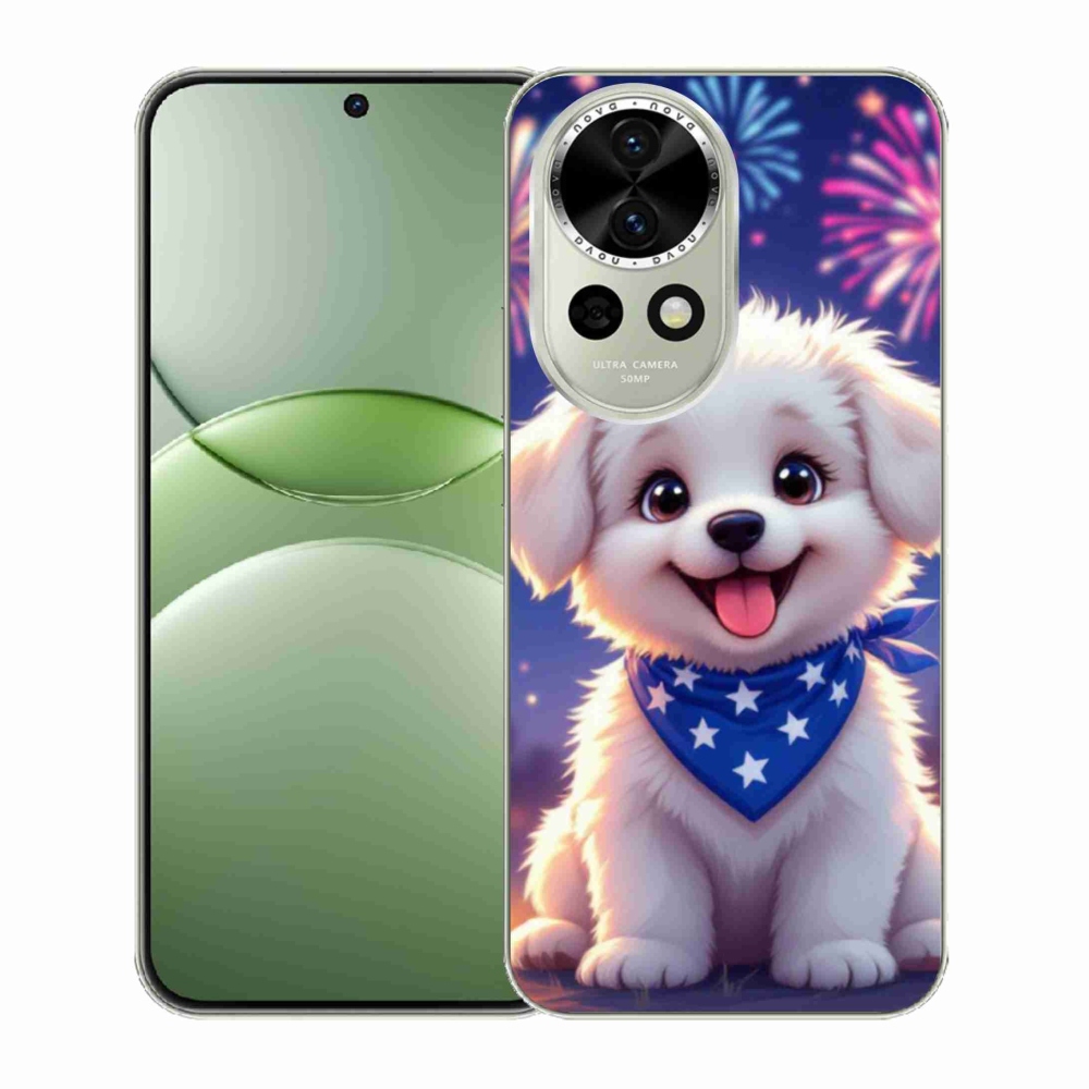 Gél borítás mmCase a Huawei Nova 13 5G-n - ünnepi kiskutya