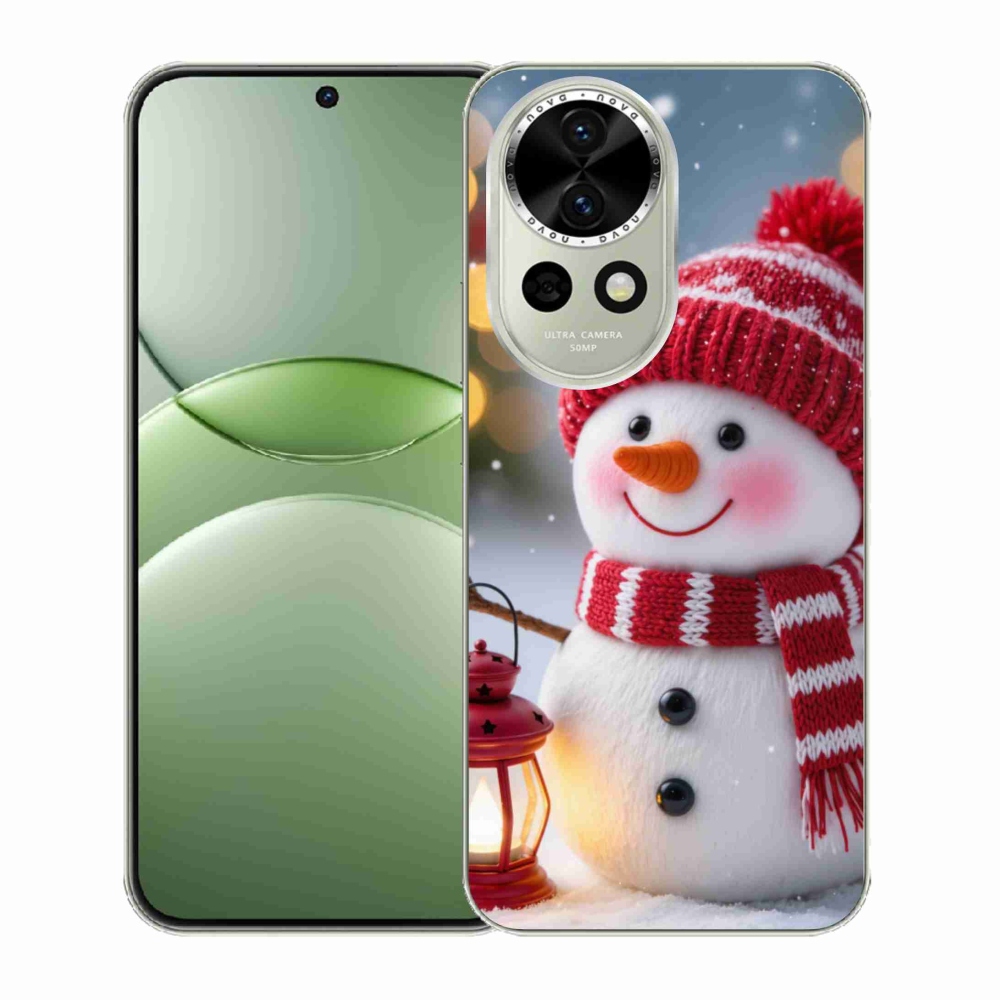 Gél borító mmCase a Huawei Nova 13 5G készülékhez - hóember 2
