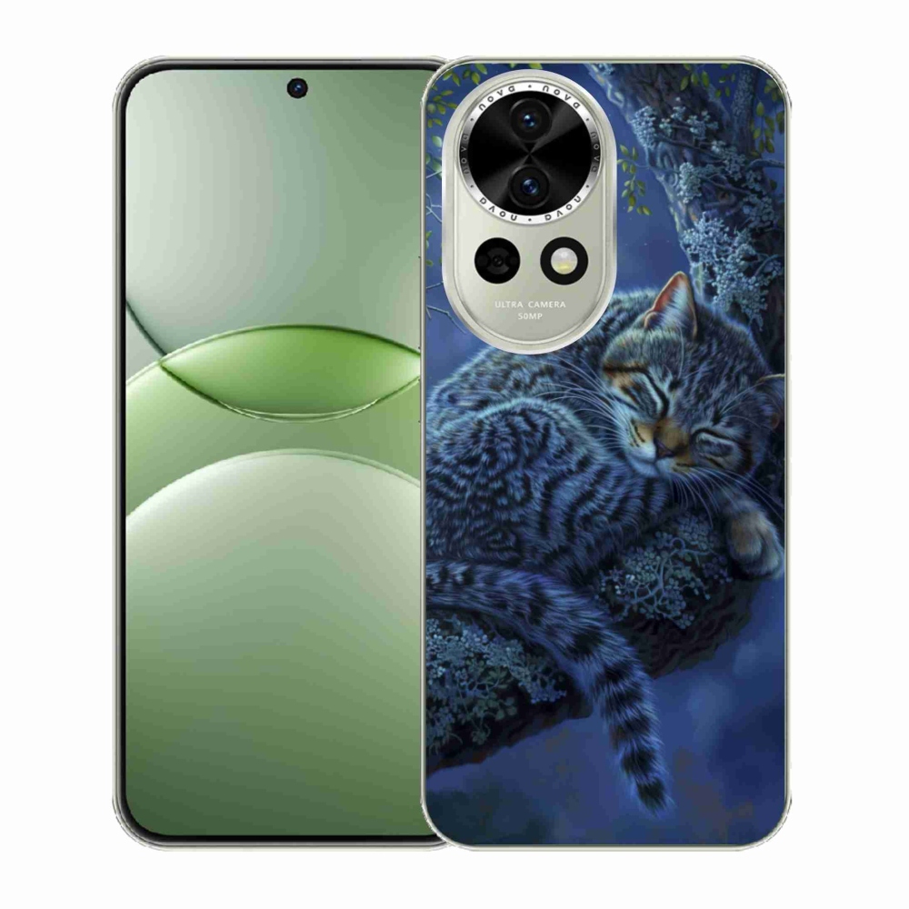 Gél borítás mmCase a Huawei Nova 13 5G-n - alvó macska