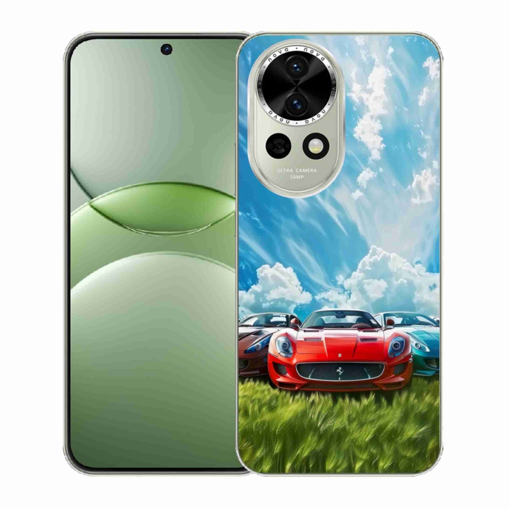 Gél borítás mmCase a Huawei Nova 13 5G-hez - sportkocsikhoz