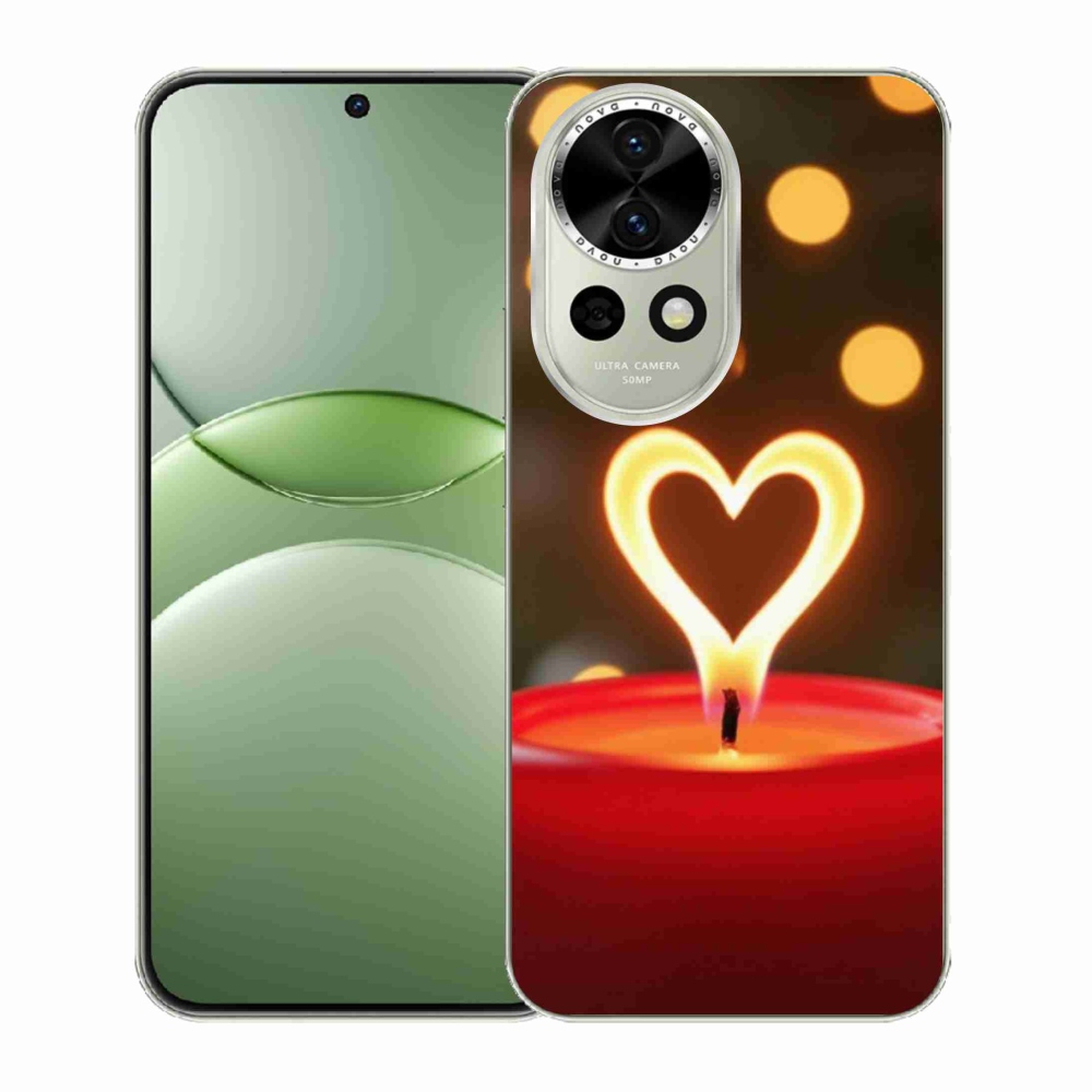 Gél borítás mmCase a Huawei Nova 13 5G-n - a láng szíve