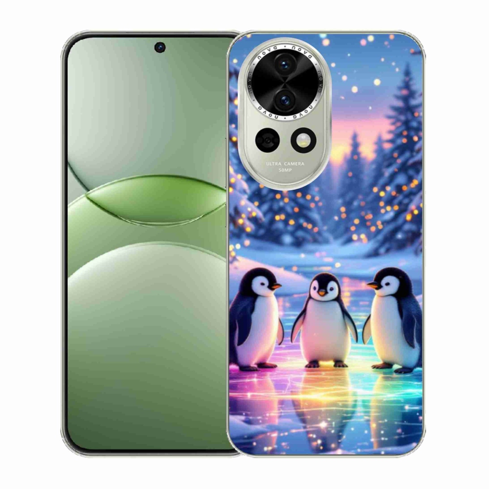 Gél borító mmCase a Huawei Nova 13 5G-n - pingvinek
