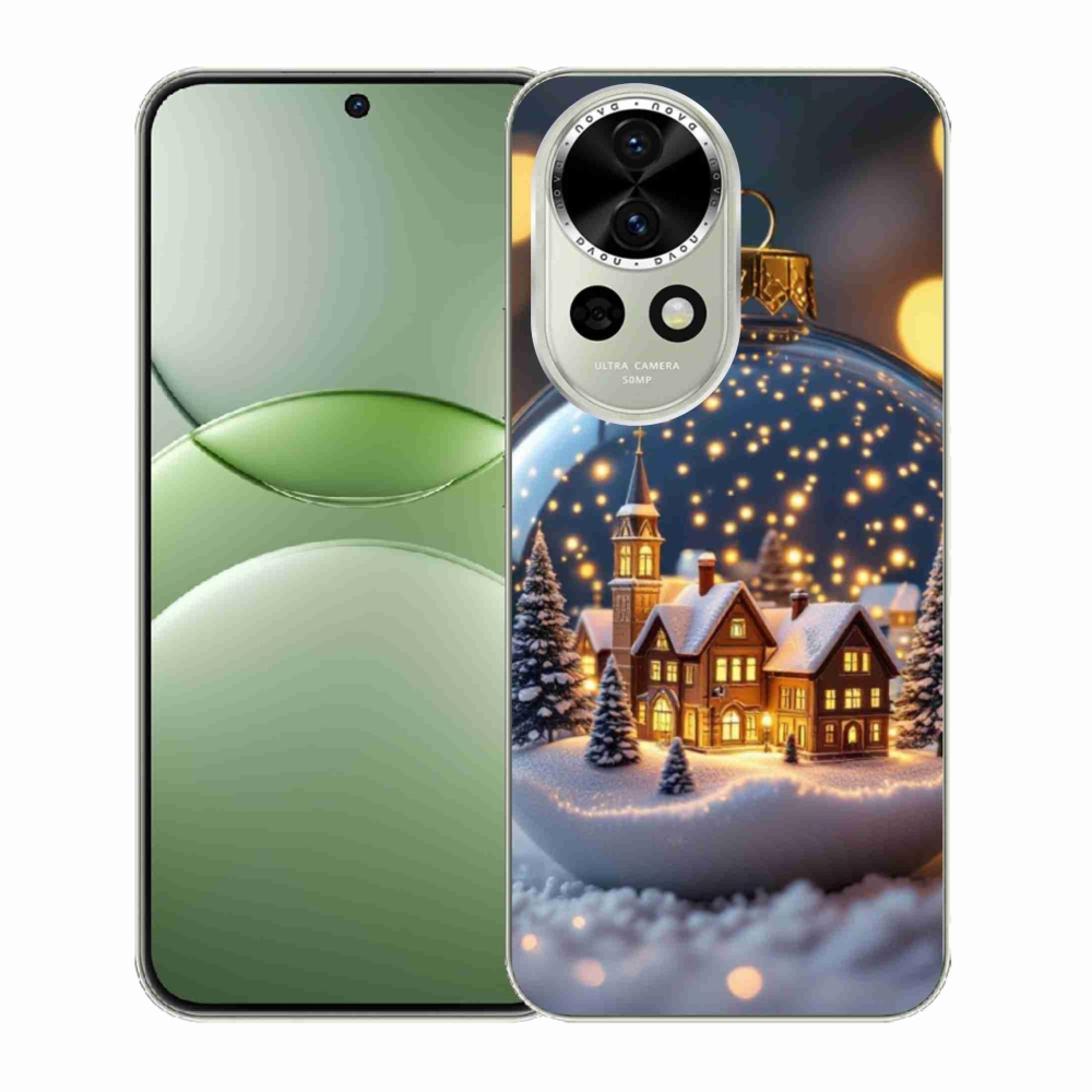 Gél borító mmCase a Huawei Nova 13 5G számára - Karácsonyi golyók 4