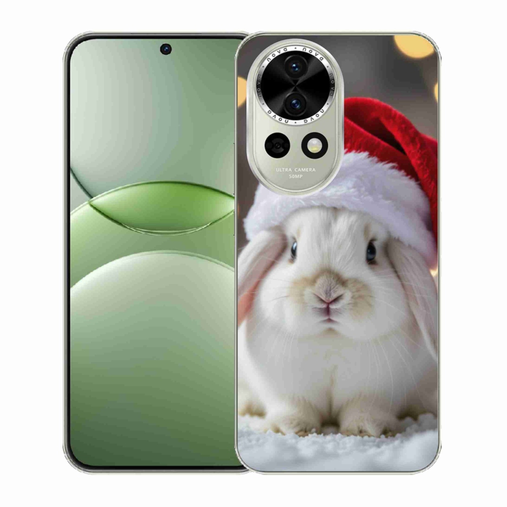 Gél borítás mmCase a Huawei Nova 13 5G-n - karácsonyi nyúl