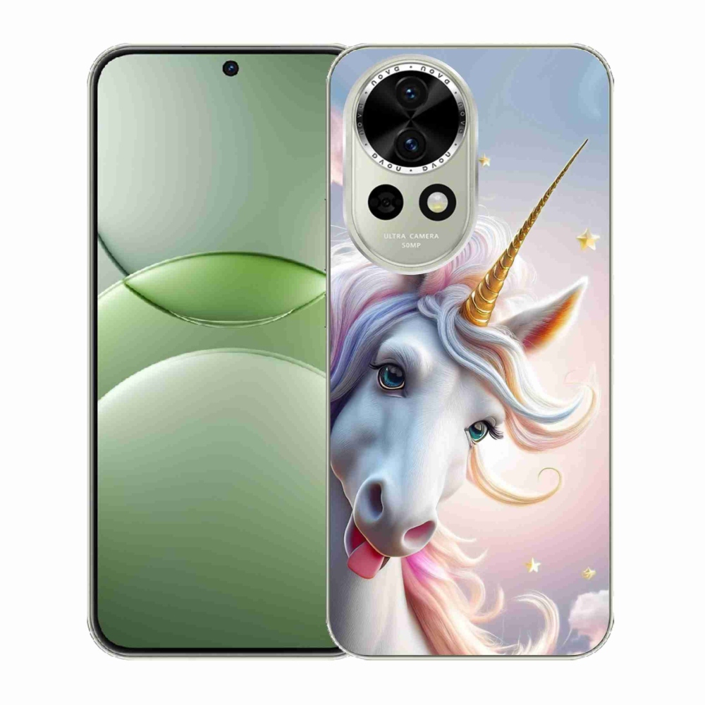 mmCase gélhuzat a Huawei Nova 13 5G-hez – vidám egyszarvú