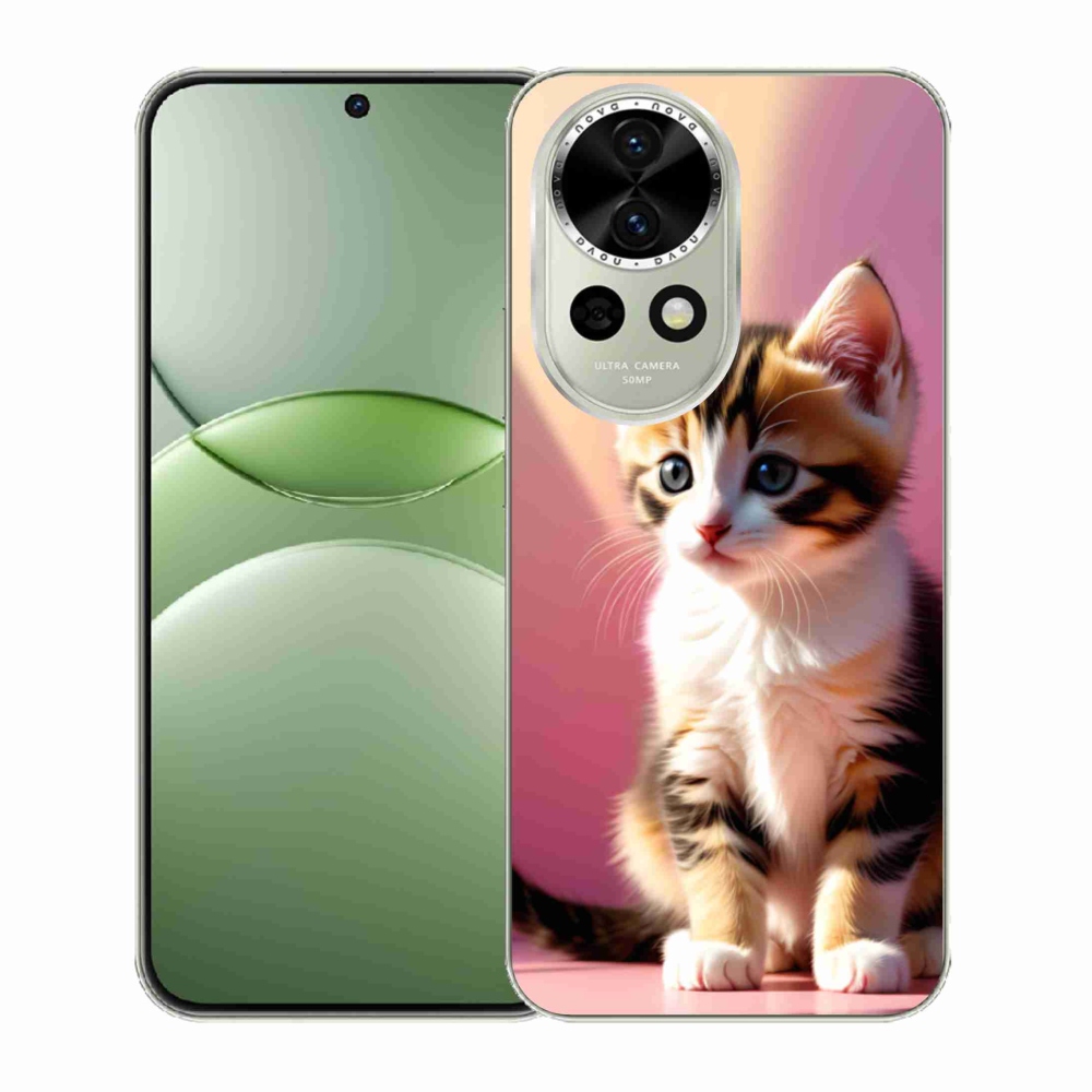 Gél borítás mmCase a Huawei Nova 13 5G-n - kíváncsi cica 2
