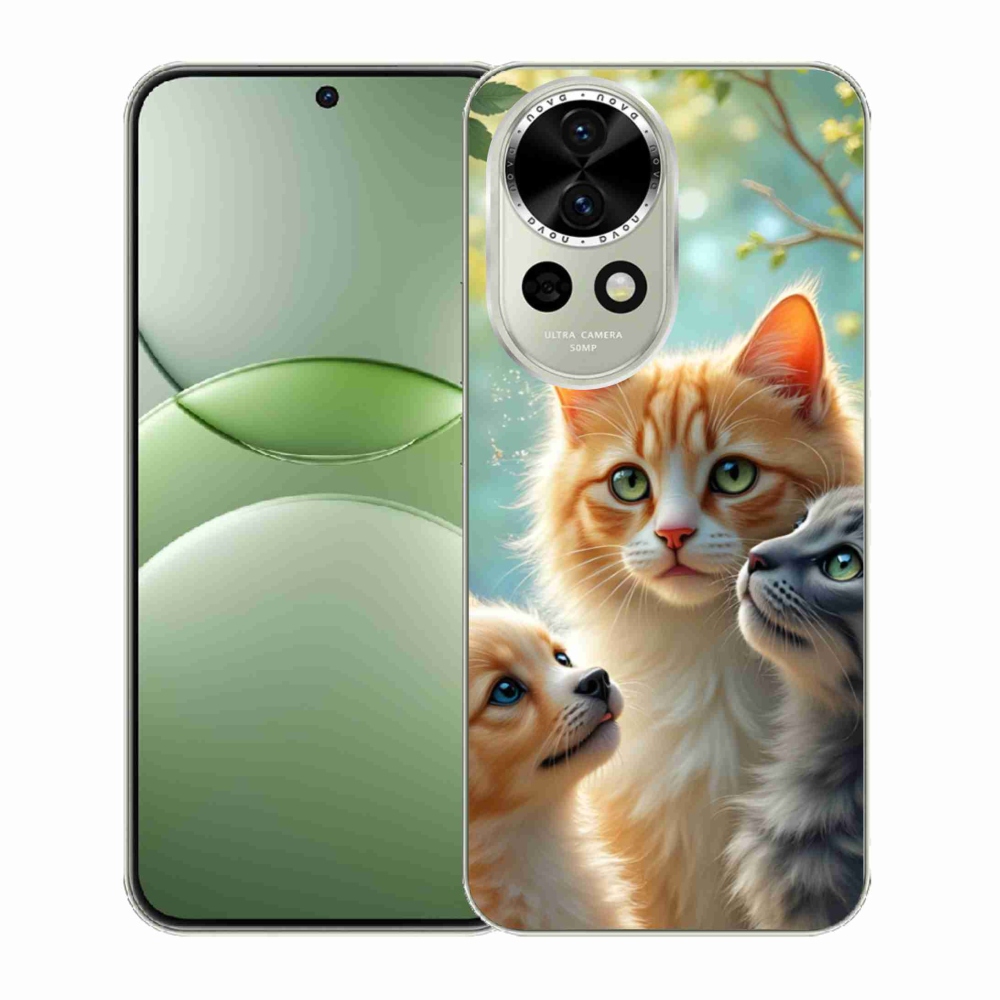 Gél borítás mmCase a Huawei Nova 13 5G - állati barátság 2