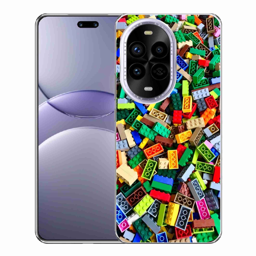 Zselés borítás mmCase a Huawei Nova 13 Pro 5G-n - színes építőelemek