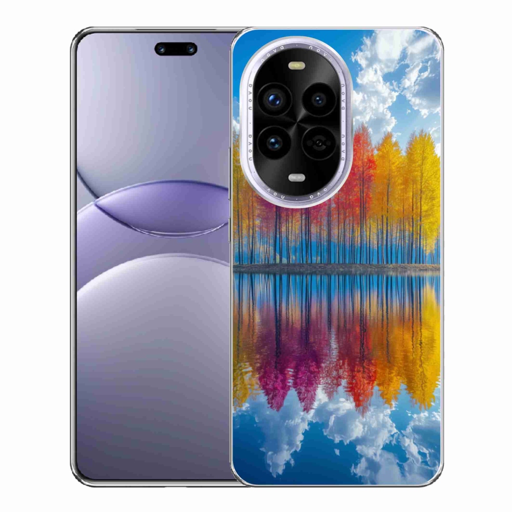 Gél borítás mmCase a Huawei Nova 13 Pro 5G-n - színes fák