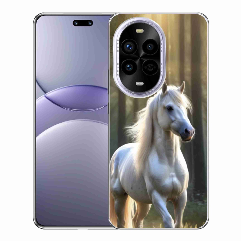 Gél borítás mmCase a Huawei Nova 13 Pro 5G - fehér ló 3