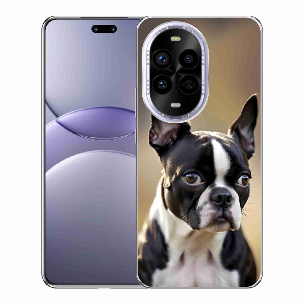 Gél borítás mmCase a Huawei Nova 13 Pro 5G készülékhez - Boston Terrier
