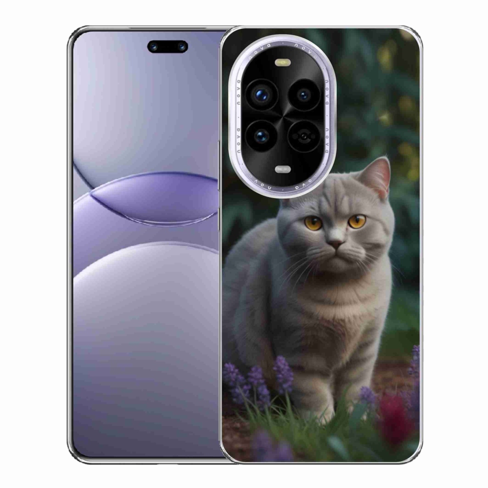 Gél borítás mmCase a Huawei Nova 13 Pro 5G készülékhez - brit macska