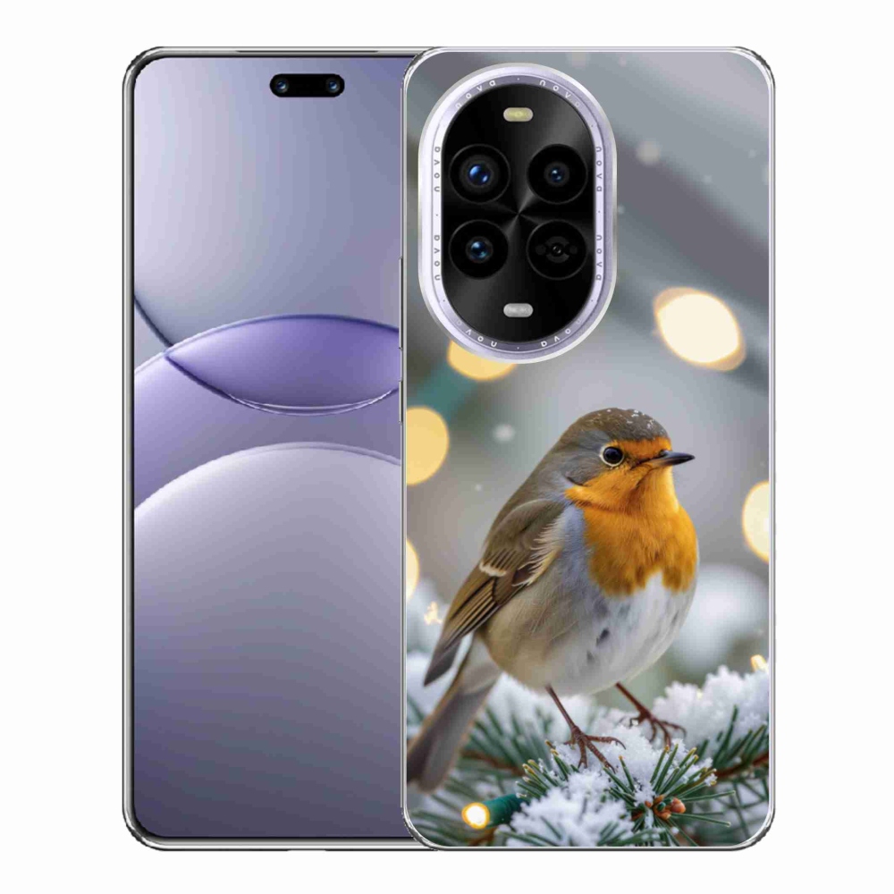 Gél borítás mmCase a Huawei Nova 13 Pro 5G-n - télen pirulva