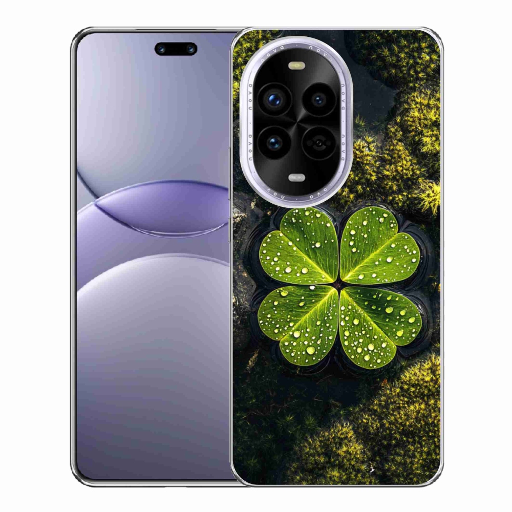 Gél borítás mmCase a Huawei Nova 13 Pro 5G-n - négylevelű lóhere