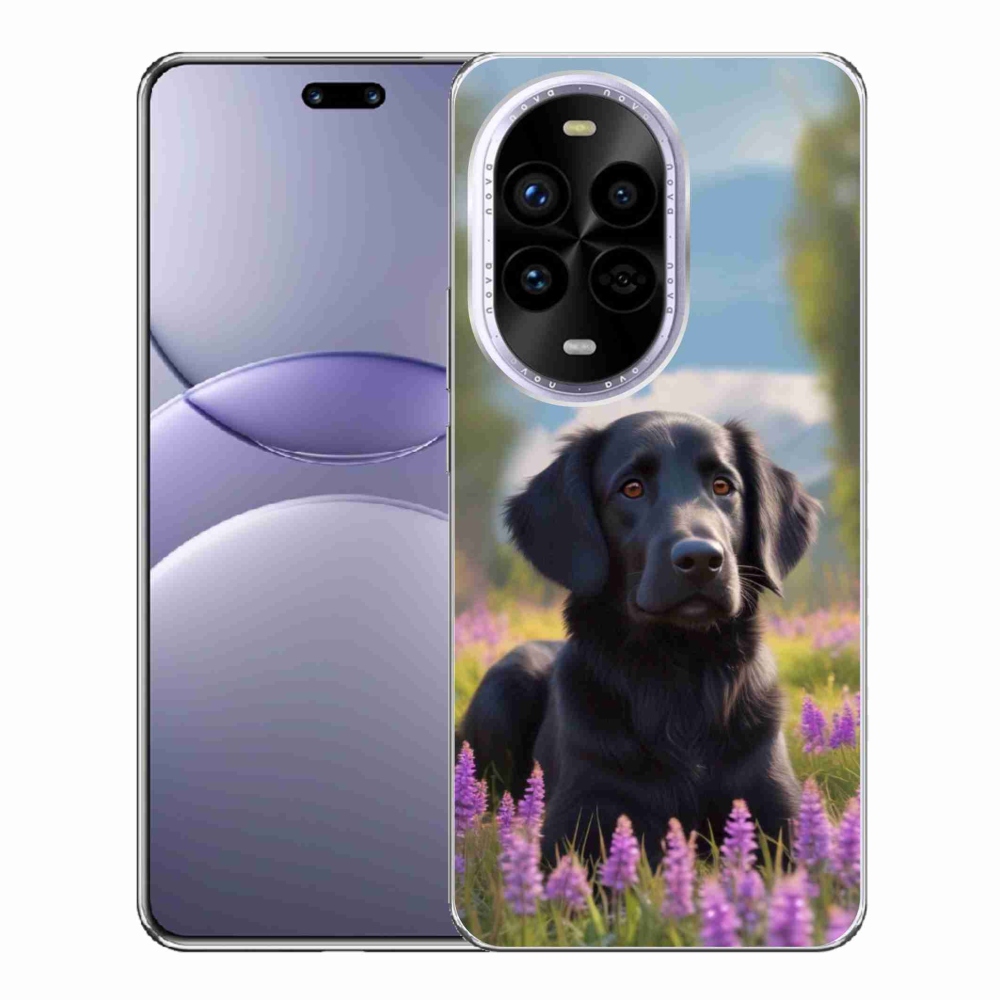Gél borítás mmCase a Huawei Nova 13 Pro 5G készülékhez - elegáns fekete retriever