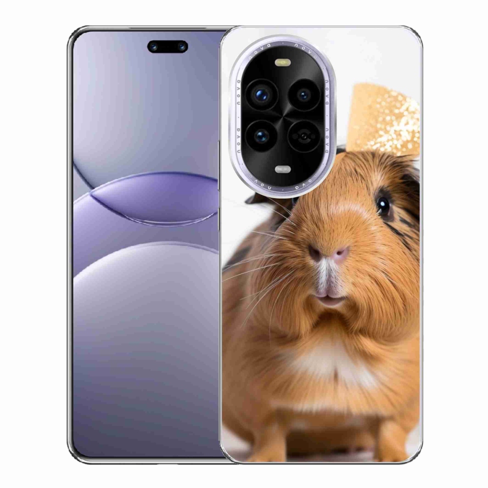 Gél borítás mmCase a Huawei Nova 13 Pro 5G-n - barna tengerimalac
