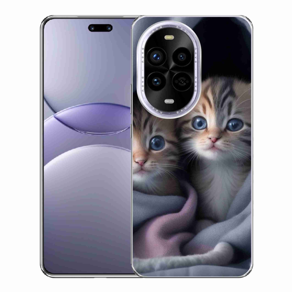 Gél borítás mmCase a Huawei Nova 13 Pro 5G számára - cat duo 2
