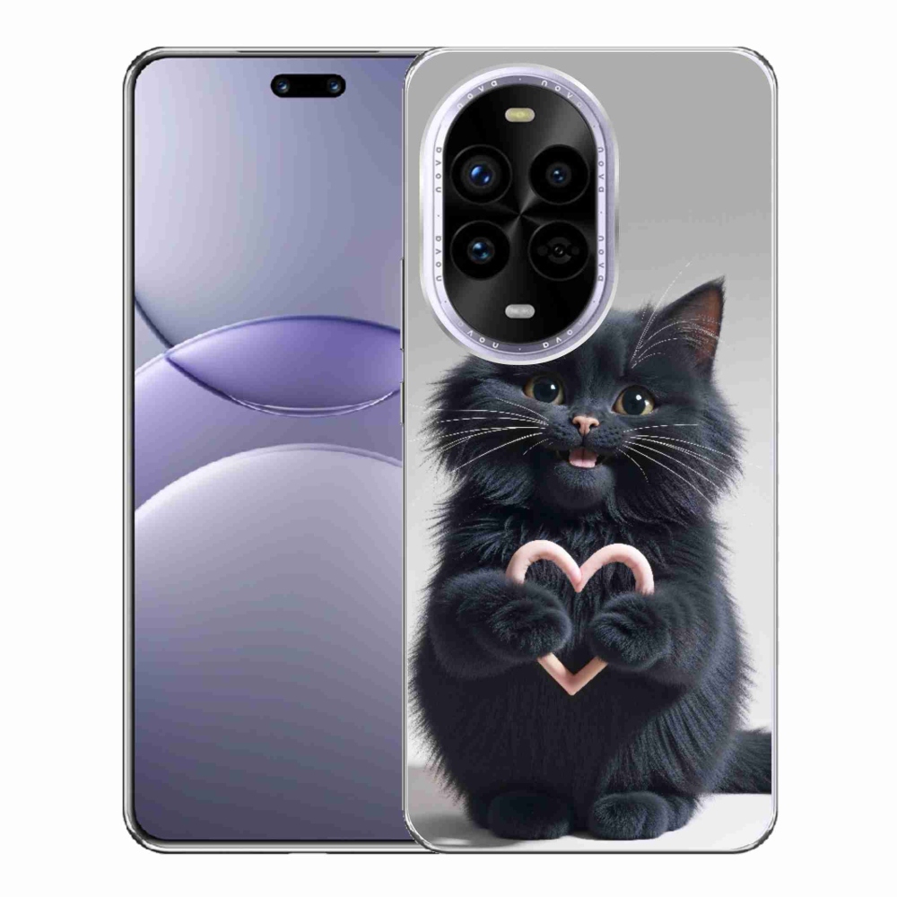 Gél borítás mmCase a Huawei Nova 13 Pro 5G-hez - macskaszerelem 3
