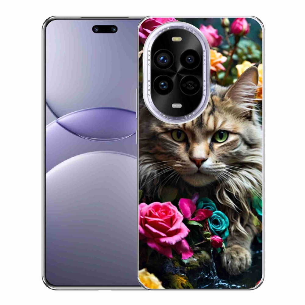Gél borítás mmCase a Huawei Nova 13 Pro 5G-hez - macskaszem nézet 2