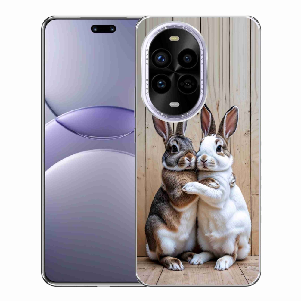 mmCase gél tok a Huawei Nova 13 Pro 5G-hez – nyuszi pár