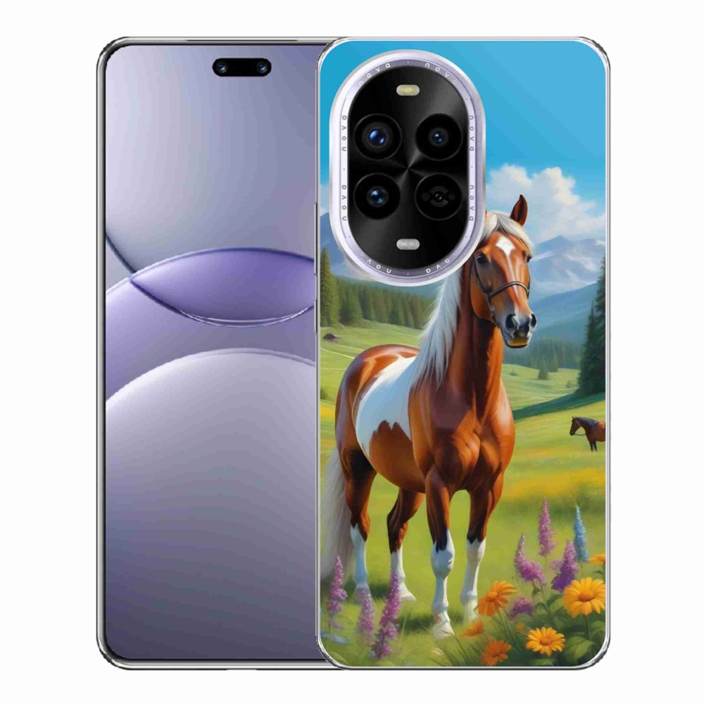 Gél borítás mmCase a Huawei Nova 13 Pro 5G-n - ló a réten