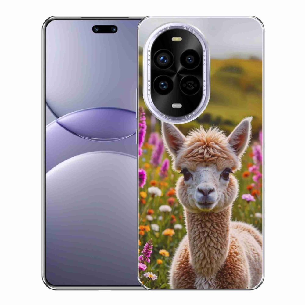 mmCase gél tok a Huawei Nova 13 Pro 5G-hez – láma a réten