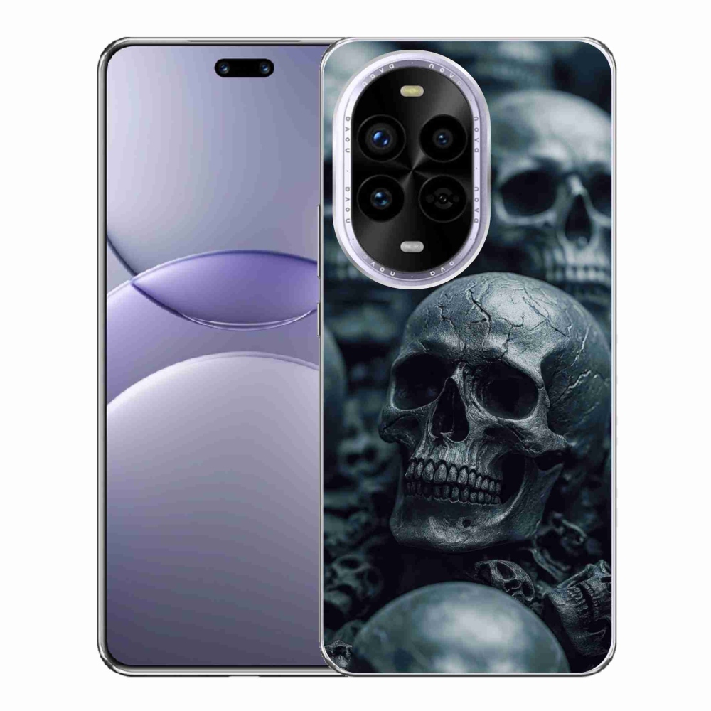 Zselés borítás mmCase a Huawei Nova 13 Pro 5G-n - koponya 2