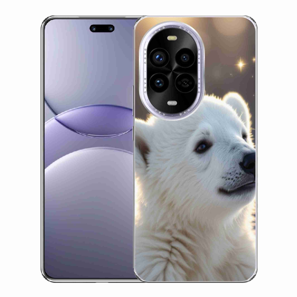Gél borítás mmCase a Huawei Nova 13 Pro 5G-n - jegesmedve